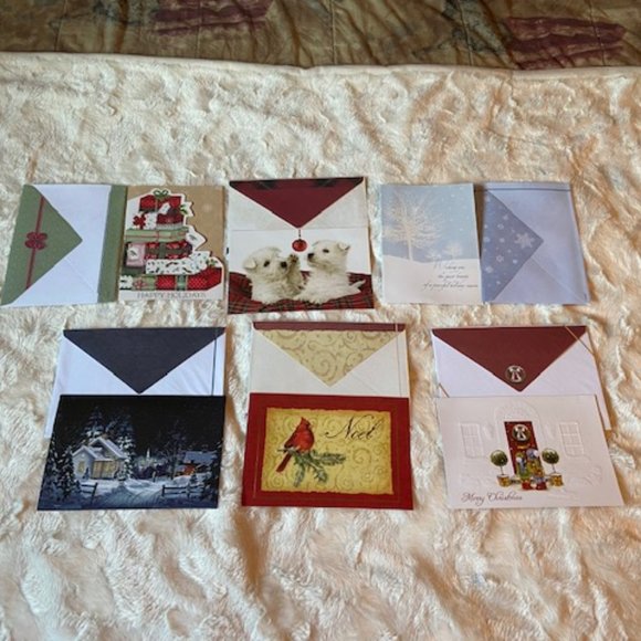 Christmas Cards 31 Assorted, Stickers - Picture 3 of 6